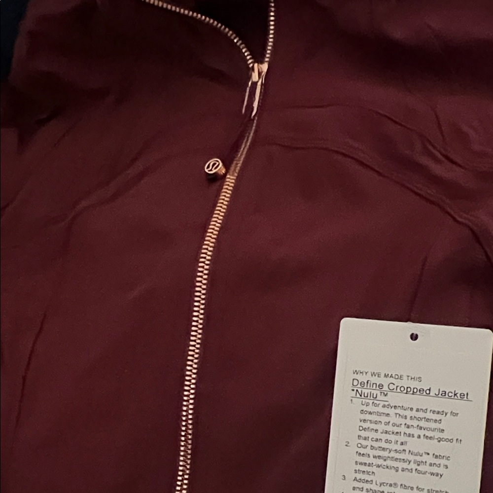 Cropped define NWT - image 1